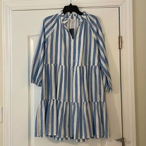 NWT Crown & Ivy Stripes Dress - Size M